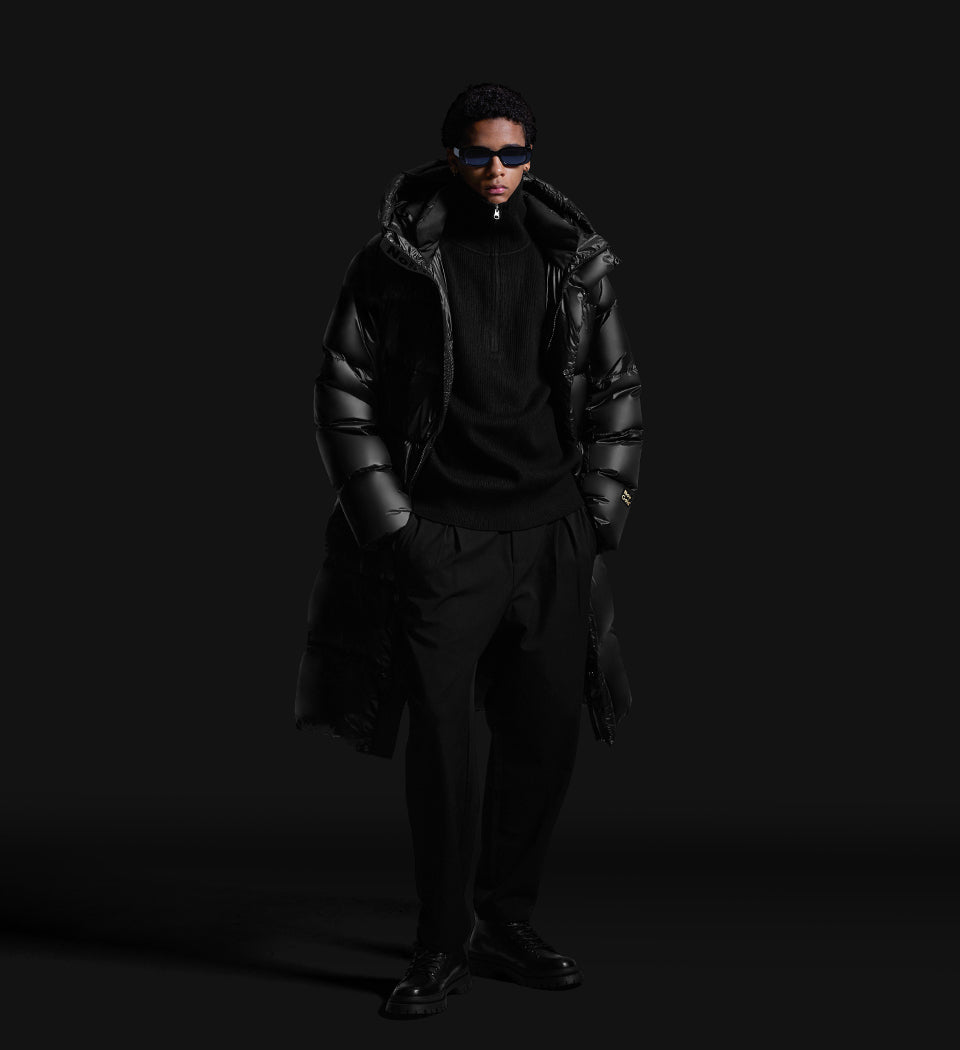 Men's Long Puffer Thicken Mid-length Jacket Parka Outwear Winter Warm  Overcoat | eBay